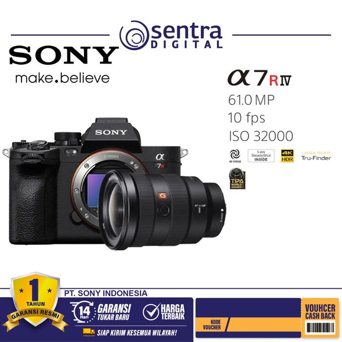 Gambar Sony A7RV Sony a7R5 Sony A7R V Mirrorless Camera Body Only - Plus 35GM dari Sentra Digital undefined Tokopedia