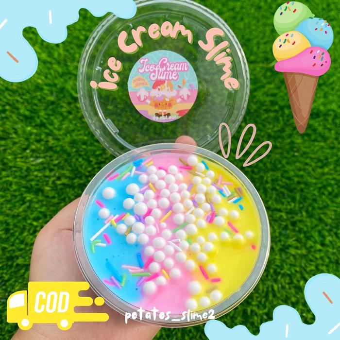 Gambar Ice Cream Slime PotatosSlime dari potatosslime2 undefined Tokopedia