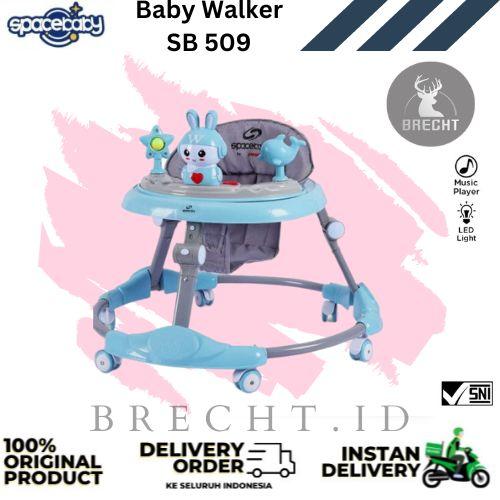 Gambar Baby Walker Space Baby SB 509 By Pacific - Biru dari BRECHT.ID OFFICIAL STORE undefined Tokopedia