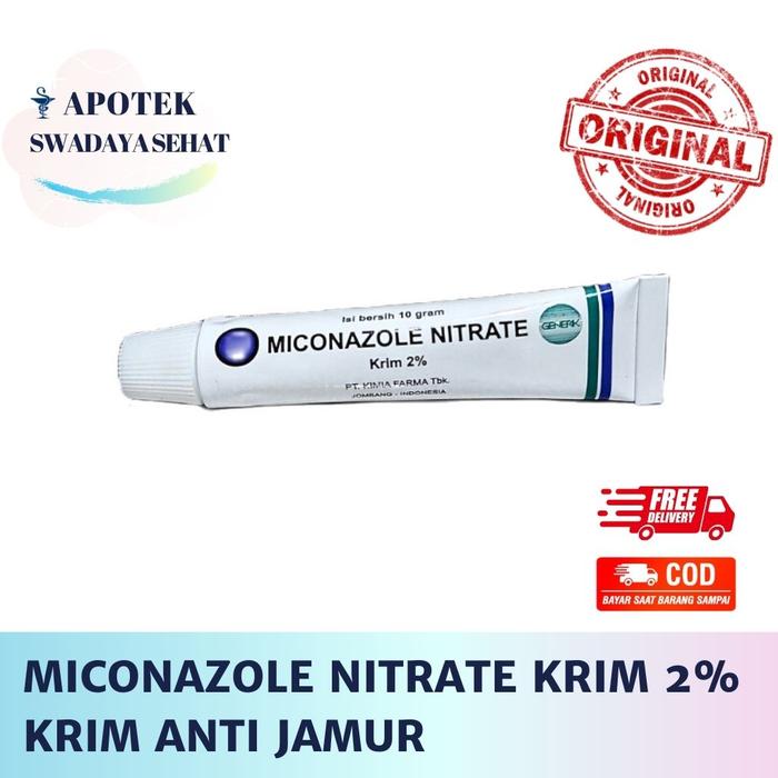 Gambar Miconazole cream 10 gram ( mengobati panu, kadas & jamur di kulit ) dari BioLife.id undefined Tokopedia