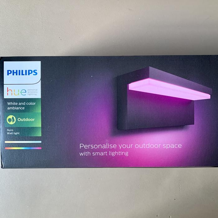 Jual Philips Hue Nyro RGB Ambiance LED Smart Outdoor Wall Light Garden