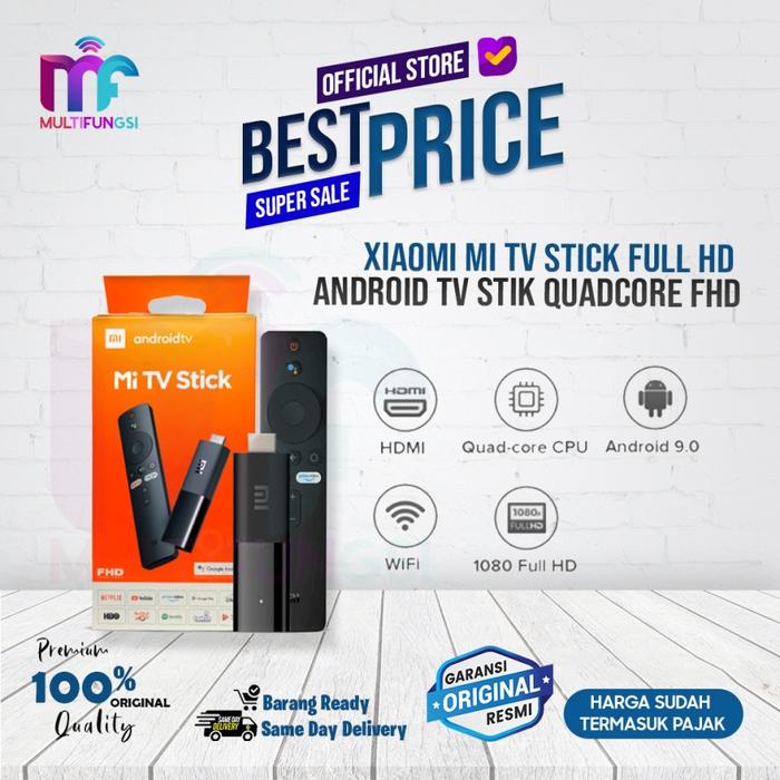 Gambar Xiaomi Mi TV Stick / TV Box S 4K UHD Smart Android Garansi Resmi - STICK FULL HD dari Multifungsi Online undefined Tokopedia