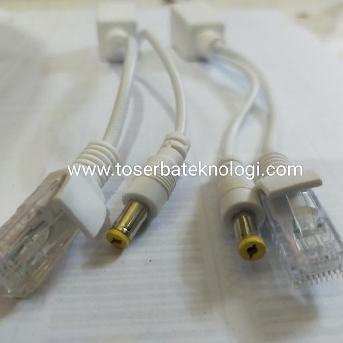 Gambar Kabel Poe Injector cctv dan Poe Splitter Plus DC - Putih dari Toserba Teknologi store undefined Tokopedia