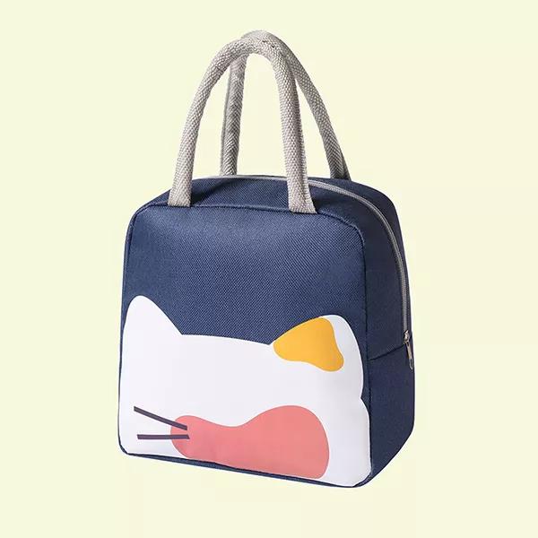 Gambar BONBOX BLB3201 Pouch Tas Bekal Makanan Tahan Panas Lapisan Aluminium - NAVY dari Queen-id undefined Tokopedia