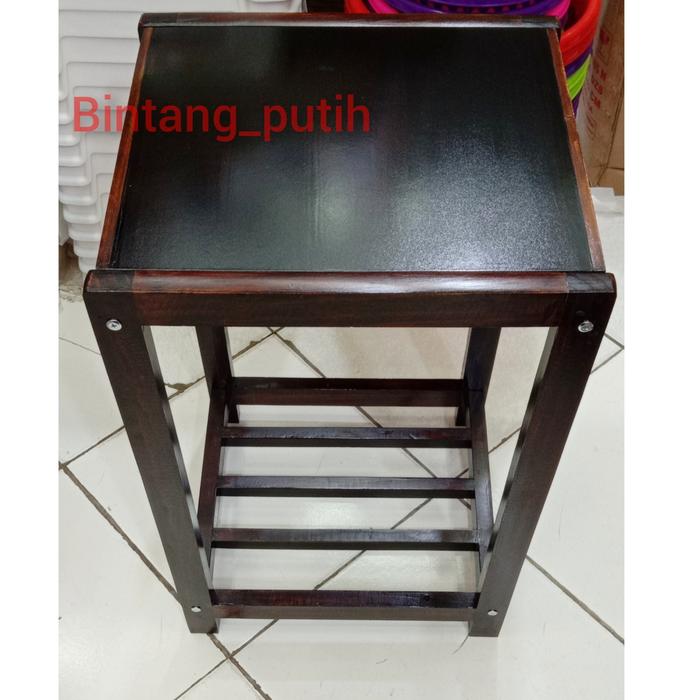 Gambar MEJA DISPENSER / MEJA DISPENSER KAYU / RAK DISPENSER SERBAGUNA - Jati dari BINTANG PUTIH 2 undefined Tokopedia