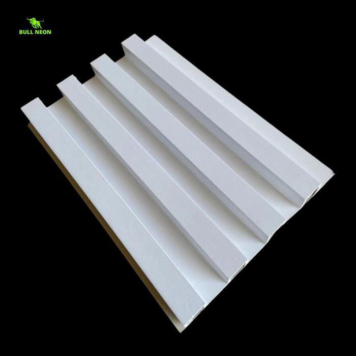 Gambar Wpc Wall Panel Dinding 3Meter 10mm Wood Panel Pvc - Putih, 300CM dari BULL NEON undefined Tokopedia