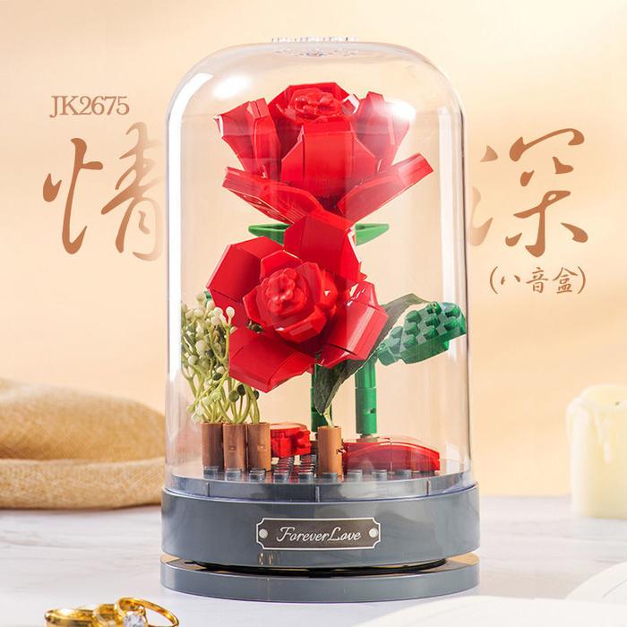 Gambar JAKI blocks flowers Bunga Mainan /Flowers/Gift  music box - JK2675 dari Toy Park undefined Tokopedia