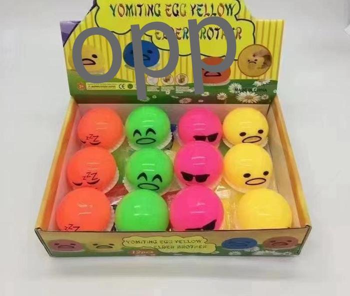 Gambar familytoys Mainan TELUR MUNTAH mainan slime muntah boneka gudetama mai - squiy tomat dari Familytoys2020 undefined 5 Tokopedia
