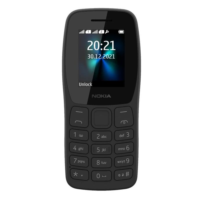 Gambar Nokia 110 (2022) Dual SIM I Radio FM I Camera I TA-1434 Garansi Resmi - Charcoal /Hitam dari tokolasvegas id undefined Tokopedia