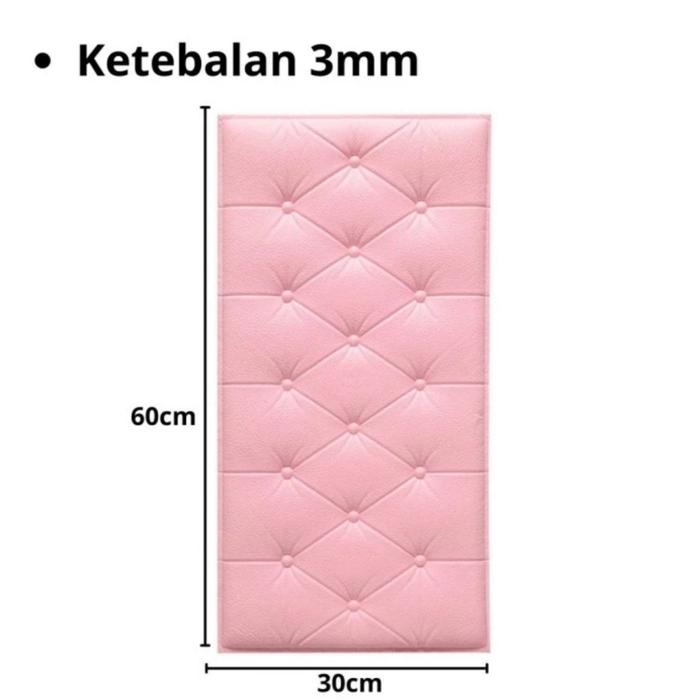 Gambar Wallpaper 3D Dinding - Pengaman Bayi dari Benturan Kepala - Pink dari Aurel Babyshop undefined Tokopedia