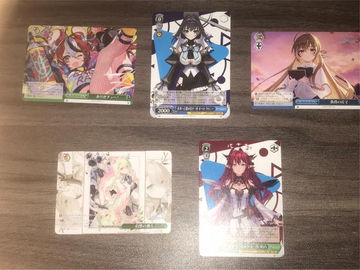 Gambar Weiss Schwarz Hololive Vol 2 Bae, Kroni, Mumei, Fauna, Irys - 1 set dari Babysoul store undefined Tokopedia