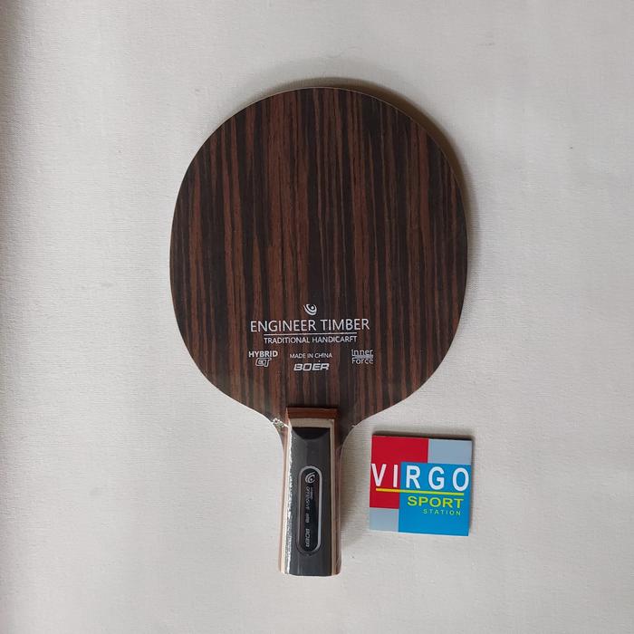 Gambar Boer Engineer Timber Carbon CS penhold kayu blade bat bet pingpong - Ebony, CS dari VIRGO SPORT Station undefined Tokopedia