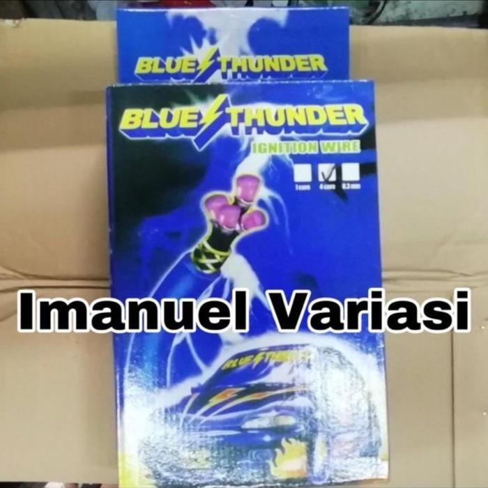 Gambar Kabel Busi Racing Daihatsu FEROZA TARUNA ZEBRA ESPASS Blue Thunder Ori dari IMANUEL VARIASI ATRIUM undefined Tokopedia