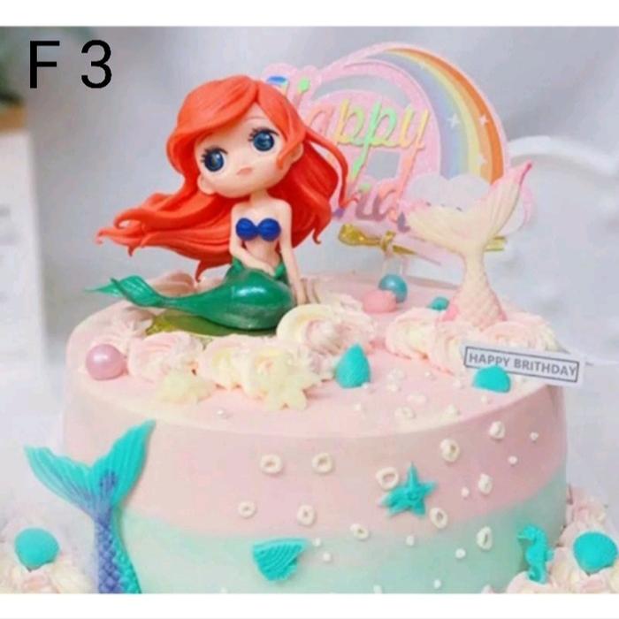 Gambar Topper Mermaid, Topper Putri Duyung - Type 1 dari Kalaneys Shop undefined Tokopedia