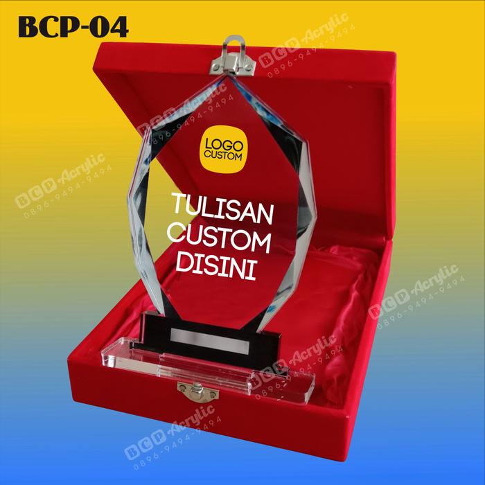 Gambar PLAKAT, PLAKAT CUSTOM, PLAKAT AKRILIK, PLAKAT ACRYLIC, PIAGAM BCP-04 dari BCP Acrylic undefined Tokopedia