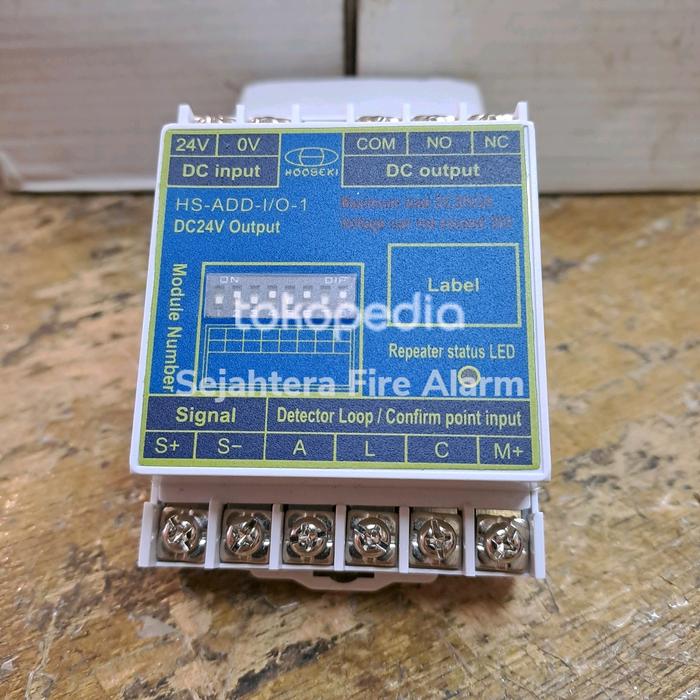 Module Alarm Boss Jual module alarm hooseki tipe HS-ADD-1/0-1 fire alarm - Jakarta Pusat ...