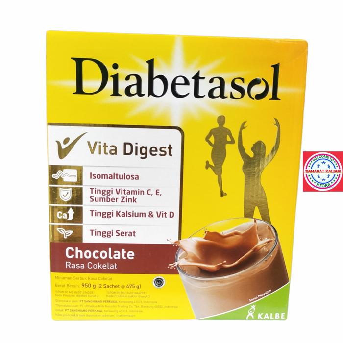 Gambar DIABETASOL COKELAT 1000GR PER 1 BOX dari SAHABAT KALIAN SHOP undefined Tokopedia