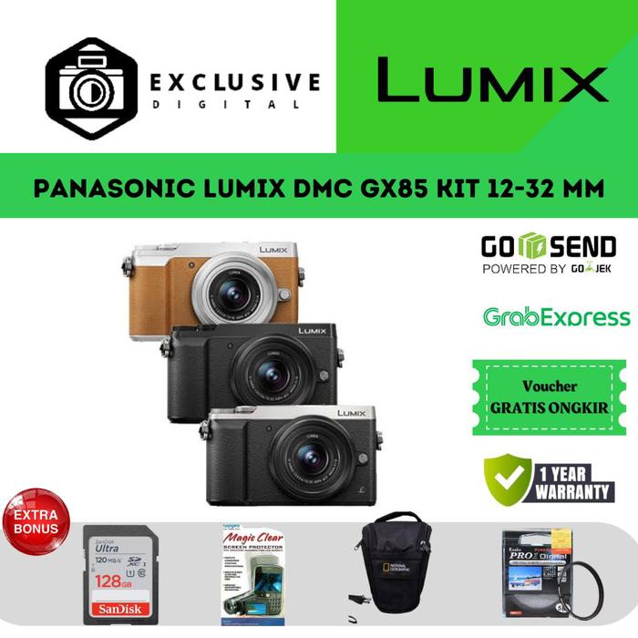 Jual PANASONIC LUMIX DMC-GX85 KIT 12-32MM LUMIX GX85 KIT 12-32MM