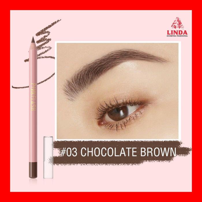 Gambar Pinkflash eyebrow pencil - 03 dari Linda Kosmetik_NEW undefined Tokopedia