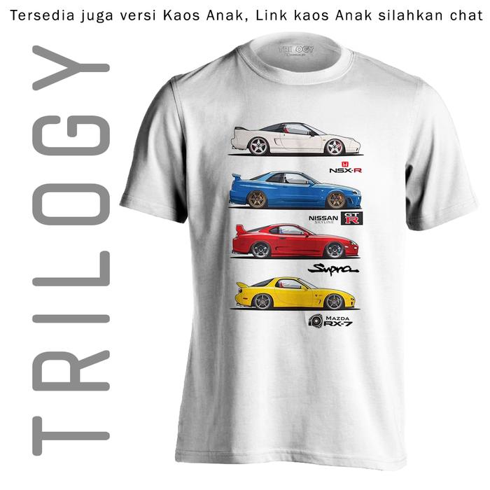 Gambar TRILOGY DTG 0835 - JDM CARS - Kaos Premium Automotive - M dari TRILOGY WEAR undefined Tokopedia