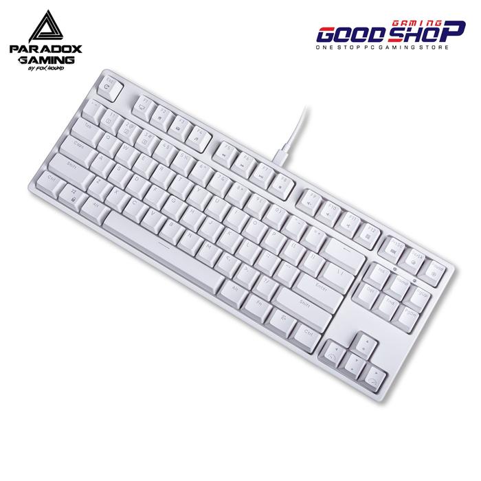 Jual Paradox Gaming Ghost 87 / GH87 RGB Mechanical Gaming Keyboard ...