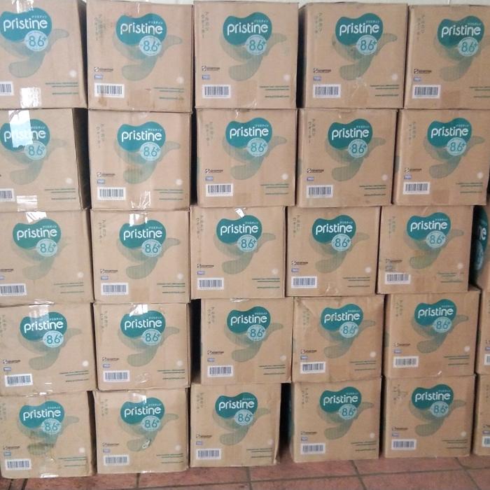 Gambar Minuman Air Mineral Pristine 8+ 600ml 600 ml 1 Dus Karton 24 botol dari Upay_Store undefined Tokopedia