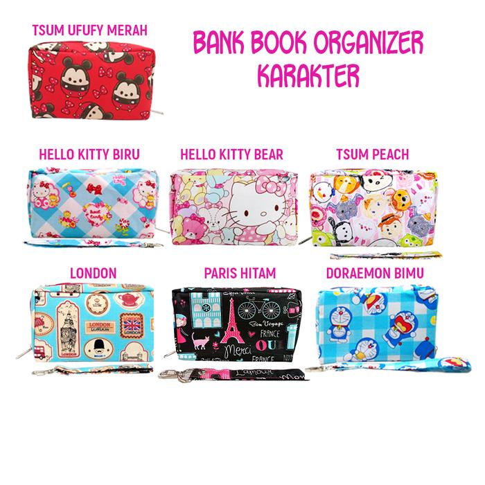 Gambar BBO Karakter Bank Book Organizer Karakter Tas Fashion Wanita Kartun - random dari Pusat Grosir Eceran undefined Tokopedia