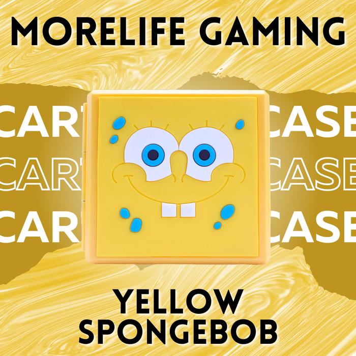 Gambar Nintendo switch premium cartridge case, game card case switch - Yellow-Spngebob dari MoreLife.Gaming undefined Tokopedia