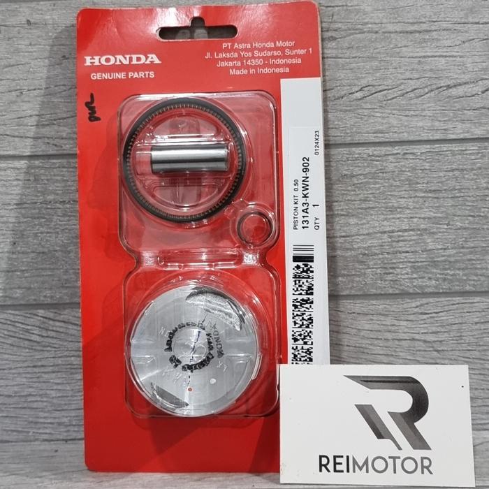 Gambar PISTON KIT SEHER VARIO TECHNO FI 125 OLD NEW LED 131A1-KWN-902 STANDARD STD NOL 50 100 AHM dari Rei Motor undefined Tokopedia