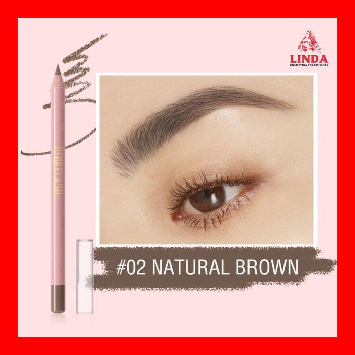 Gambar Pinkflash eyebrow pencil - 02 dari Linda Kosmetik_NEW undefined Tokopedia