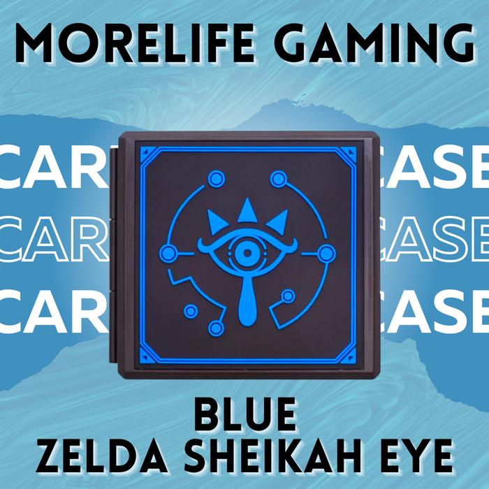 Gambar Nintendo switch premium cartridge case, game card case switch - Blue-Zelda Eye dari MoreLife.Gaming undefined Tokopedia