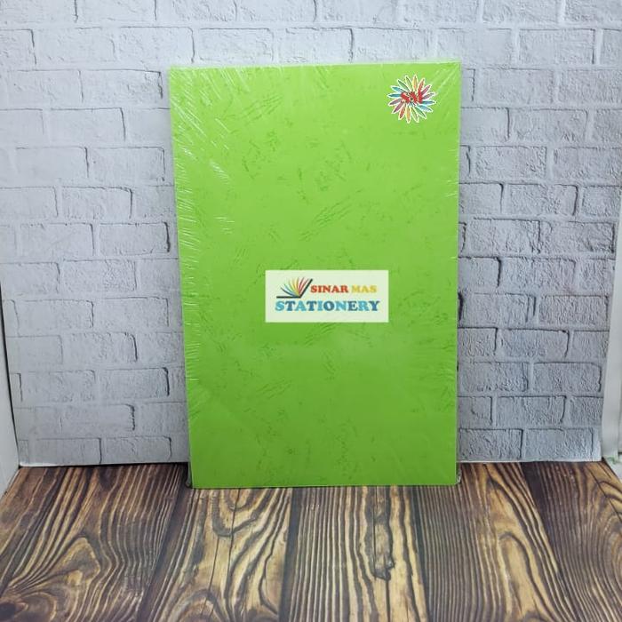 Gambar Kertas Cover Buffalo Bio F4/Kertas Sampul Jilid Buku Folio BIO(1pack) - Hijau Muda dari SinarMas Stationery undefined Tokopedia