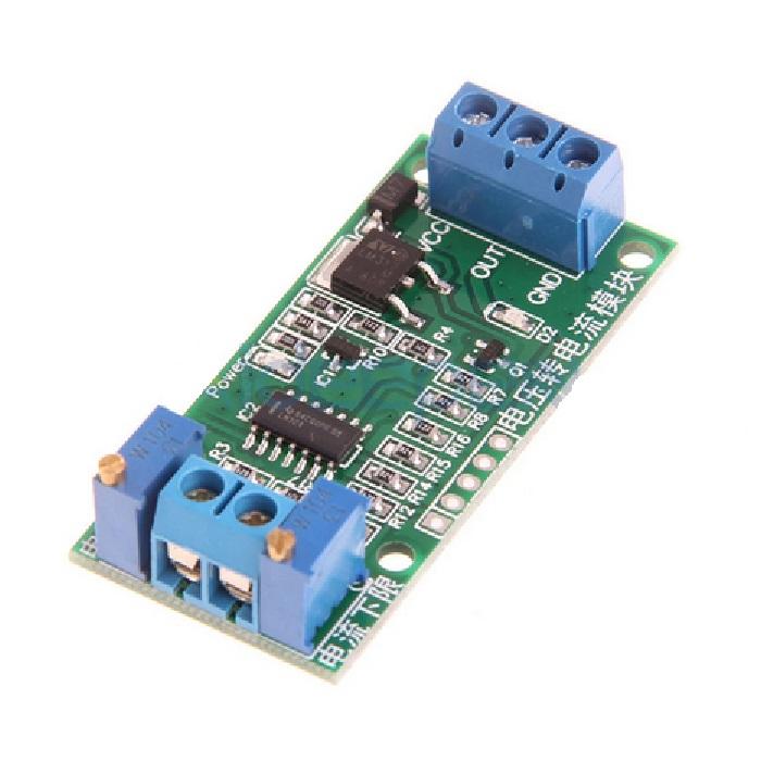 Gambar voltage to current converter 4-20mA modul konverter tegangan arus - 0-20mA dari tastronik undefined Tokopedia