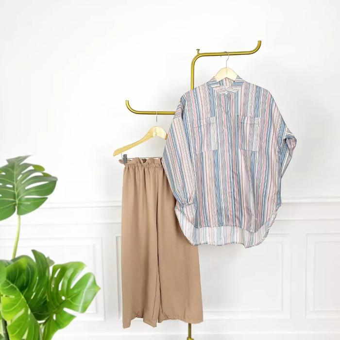 Gambar SIERRA One setelan baju pink - Celana Coksu dari neninurhaenii undefined Tokopedia