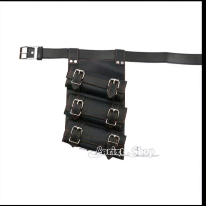 Gambar Belt Pedang Kulit Sintetis Sarung Pinggang Pedang Jepang Samurai - 3 Slot dari Larizt Shop Jakarta undefined Tokopedia