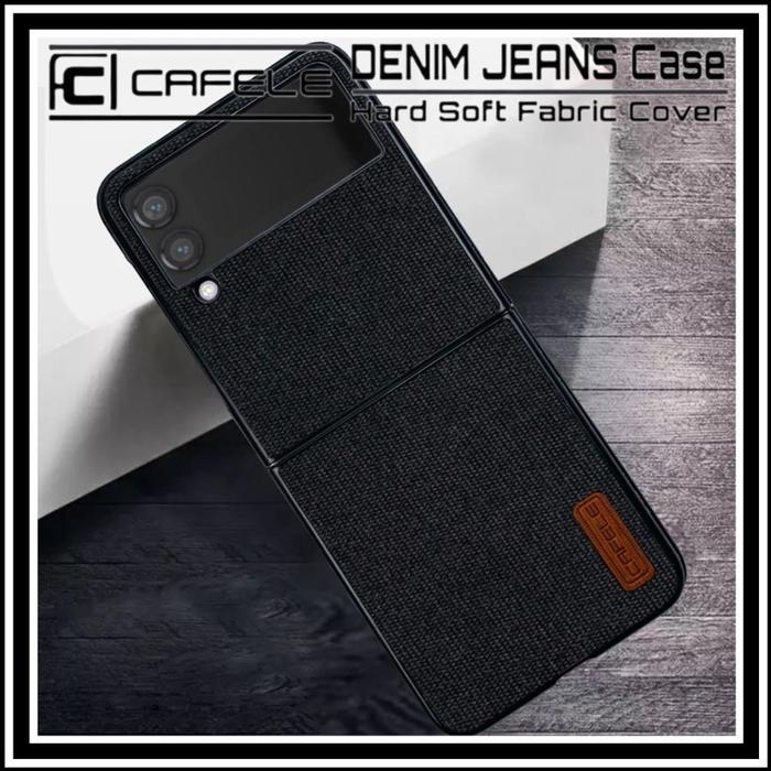 Gambar Samsung Galaxy Z Flip 3 Flip3 5G Case Denim Jeans Cafele Hard Casing - HITAM,, SAM Z FLIP 3 5G dari Huami Shop 577 undefined Tokopedia
