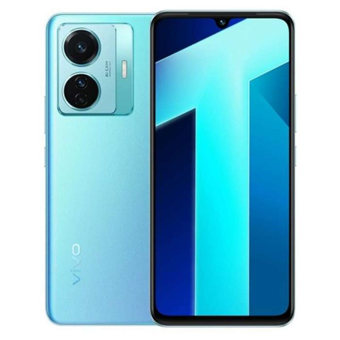Gambar VIVO T1 5G 8+4GB EXTENDED ROM 256GB[VIVO RAM12/256]+NFC GARANSI RESMI - Biru dari WAHANA CELLULAR 1 undefined Tokopedia