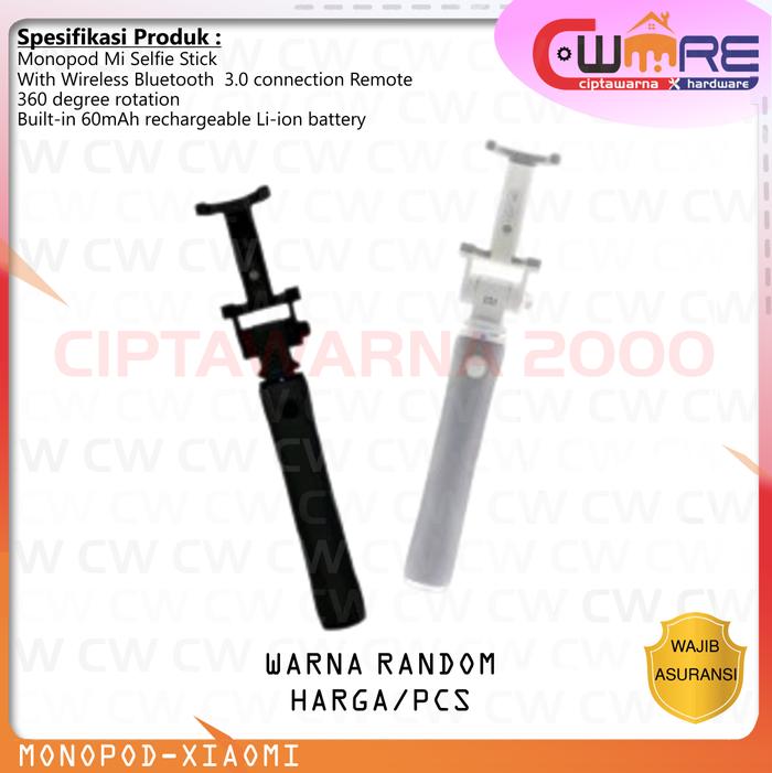Gambar Tongsis ORIGINAL XIAOMI / HONOR Mi Selfie Stick Tripod Bluetooth Vlog - Monopod dari Ciptawarna2000 Home Living undefined Tokopedia