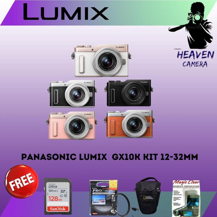 PANASONIC LUMIX DC-GF10 KIT 12-32MM LUMIX GF10K KIT 12 32MM KAMERA+LENSA