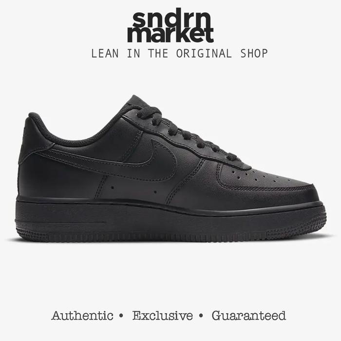 Triple Black Black Air Forces Near Me NIKE AIR FORCE TRIPLE BLACK