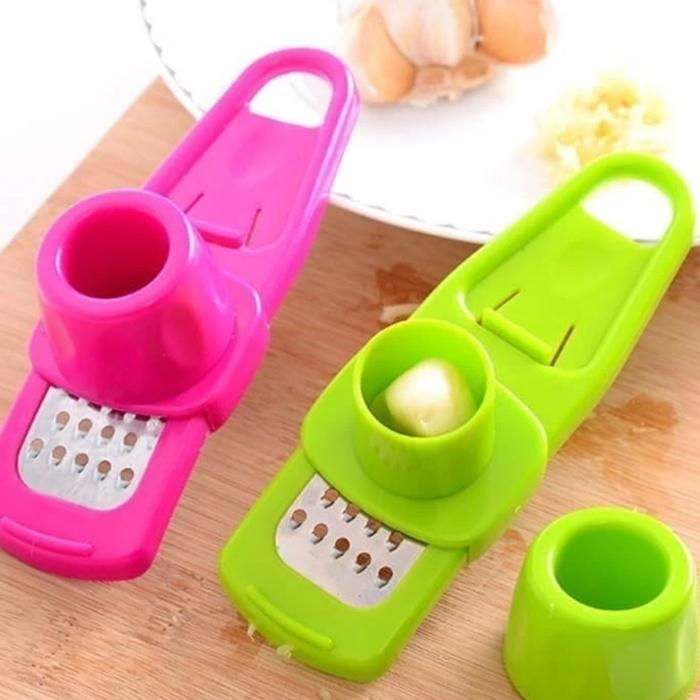 Gambar CHIKITO Penghancur Bawang Mini Garlic Press Chopper - Warna dari Chikito undefined Tokopedia