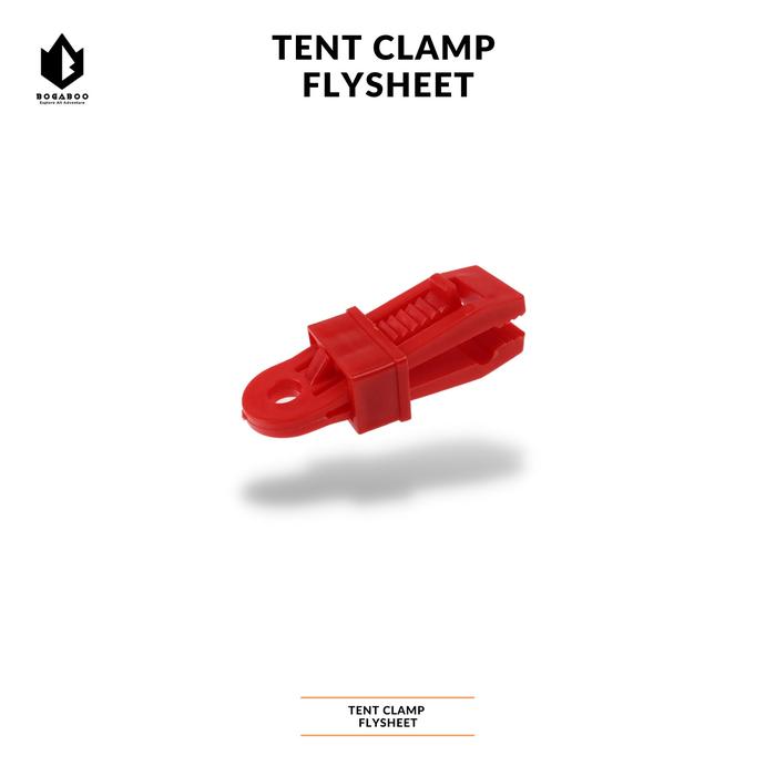 Gambar Penjepit clamp flysheet - penjepit outer tenda - tent  clamp - tent cl - Merah dari Aycamp undefined Tokopedia