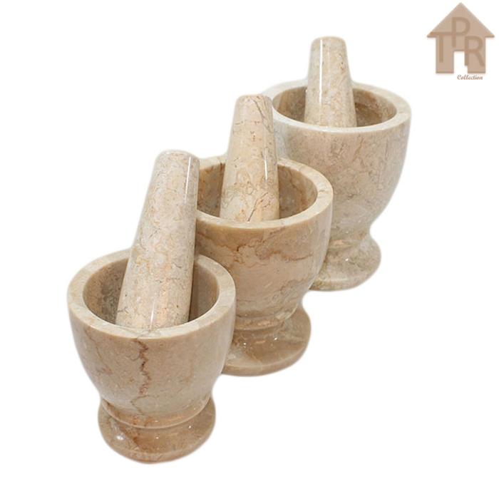 Gambar Marmer - Lumpang alat menumbuk obat L - T14 - LMS dari Toko Pernik Rumah undefined Tokopedia