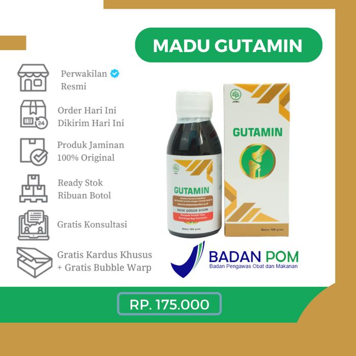 Gambar Gutamin Madu Asam Urat Sakit Pinngang - 1 pcs dari Jenglis undefined Tokopedia