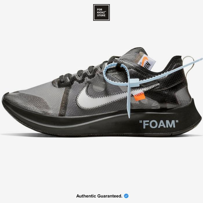 OFF-WHITE x NIKE AIR ZOOM FLY SP BLACK WHITE CONE