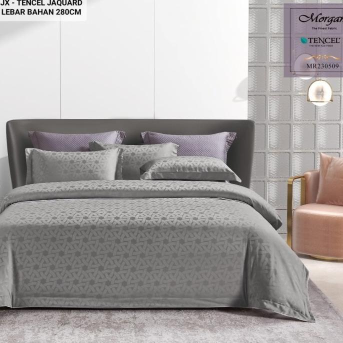 Gambar BEDCOVER BED COVER SET SPREI SUTRA TENCEL JACQUARD IMPORT MR-0378 - 160x200, 25cm dari frans official1 undefined Tokopedia