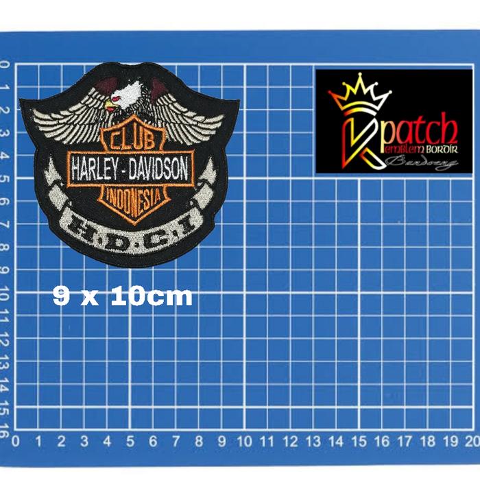 Gambar HARLEY DAVIDSON/PATCH/BORDIR/LOGO BORDIR/LOGO HDCI/EMBLEM BORDIR/ - Orange 9x 10 dari KING EMBLEM BORDIER undefined Tokopedia