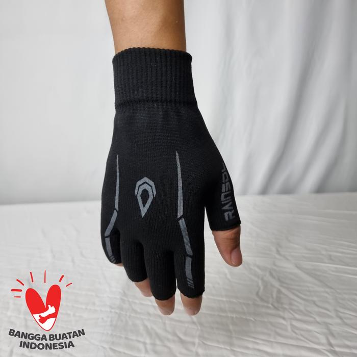 Gambar Sarung Tangan Sepeda Motor Anti Slip | Half Gloves RS v1 | Half Finger - v1 dari Satu Delapan undefined Tokopedia