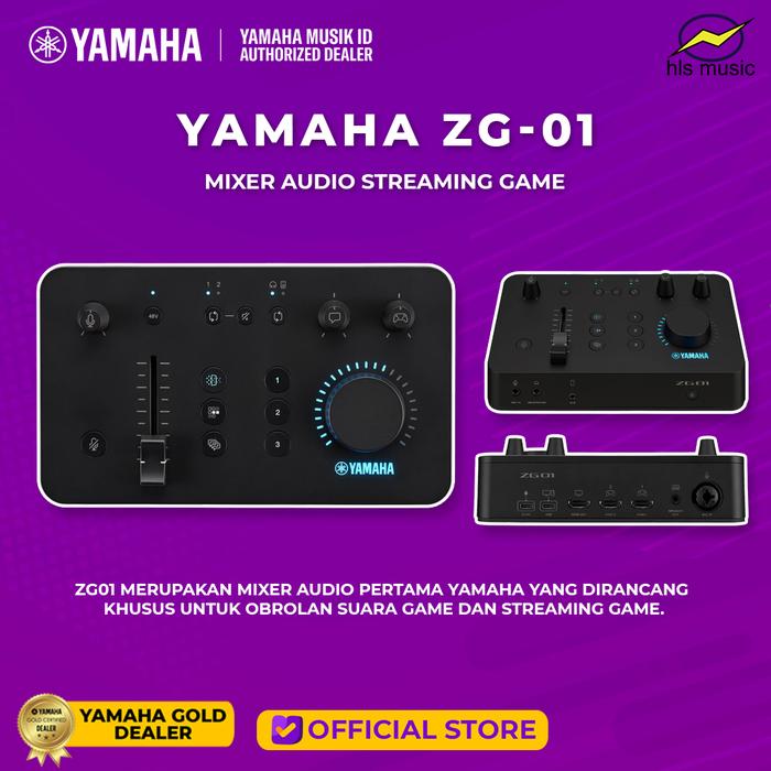 ZG01042オーディオインターフェース YAMAHA ZG01 042 / ZG01 153 Gaming Mixer - Yamaha USA