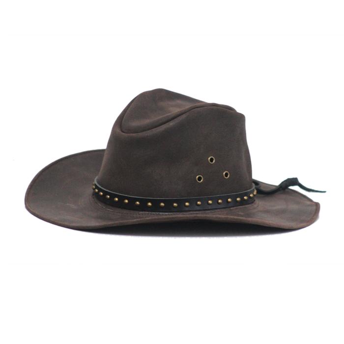 Gambar Topi Cowboy Parta Porte  Kulit Classic - Coffee, M dari Parta Porte_NEW undefined Tokopedia
